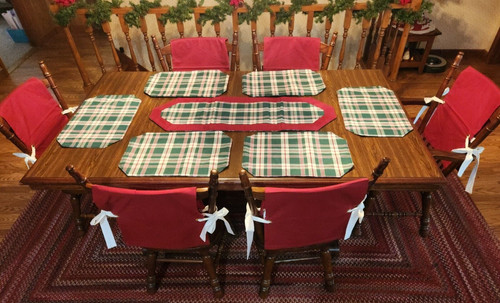 Christmas holiday table runner - holiday,