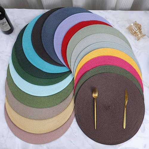 Woven table place mats large - place,