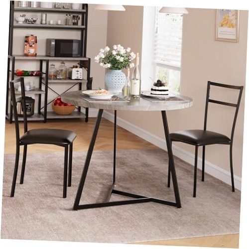 Rustic gray dining table and - rustic,